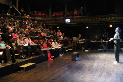 Showcase audience